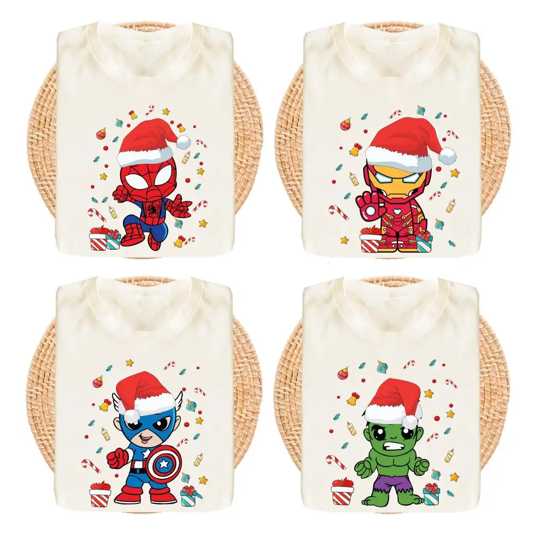 Marvel Avengers Christmas Shirt for Boys