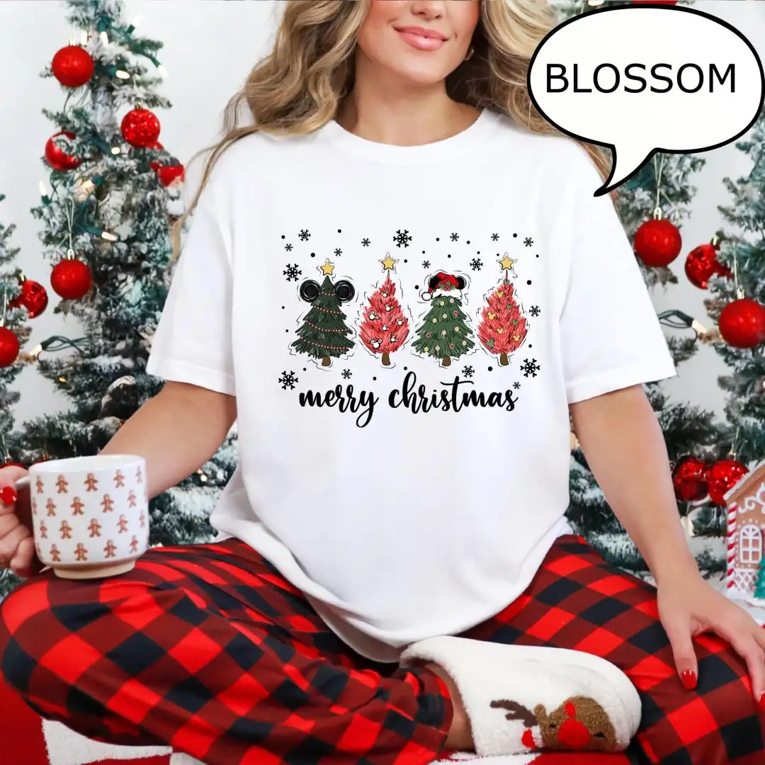 Comfort Colors Disney Christmas Party Shirt