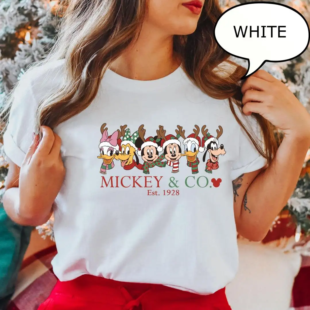 Disney Christmas Shirt | Mickey & Co Holiday Gift