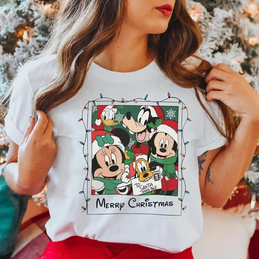 Comfort Colors Disney Christmas Shirt for Mouse Friends