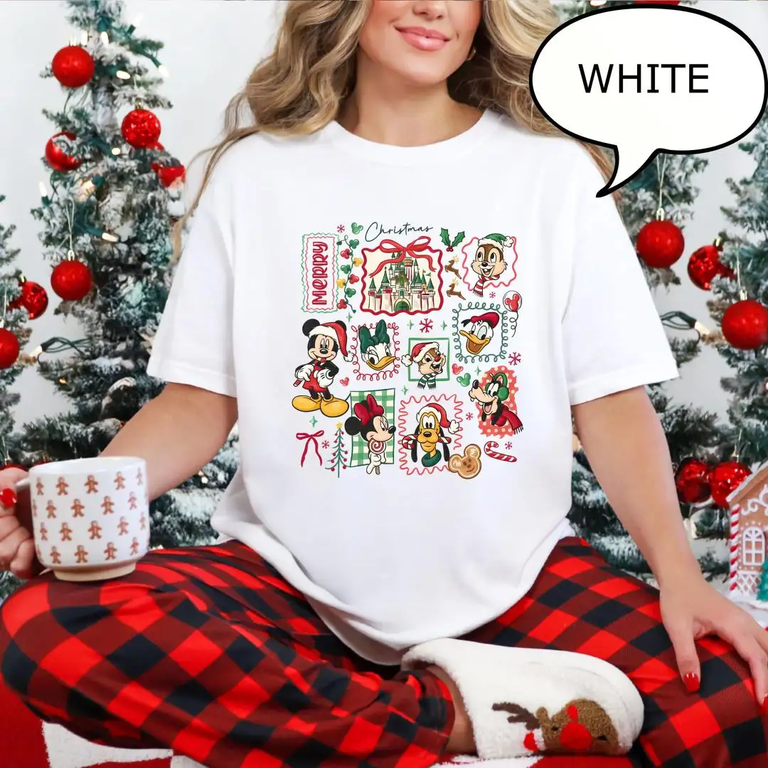 Disney Christmas Shirt | Mickey and Friends Holiday Shirt