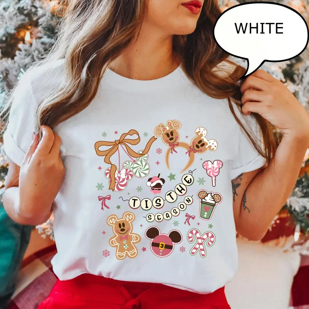 Coquette Gingerbread Christmas Shirt | Disney Holiday