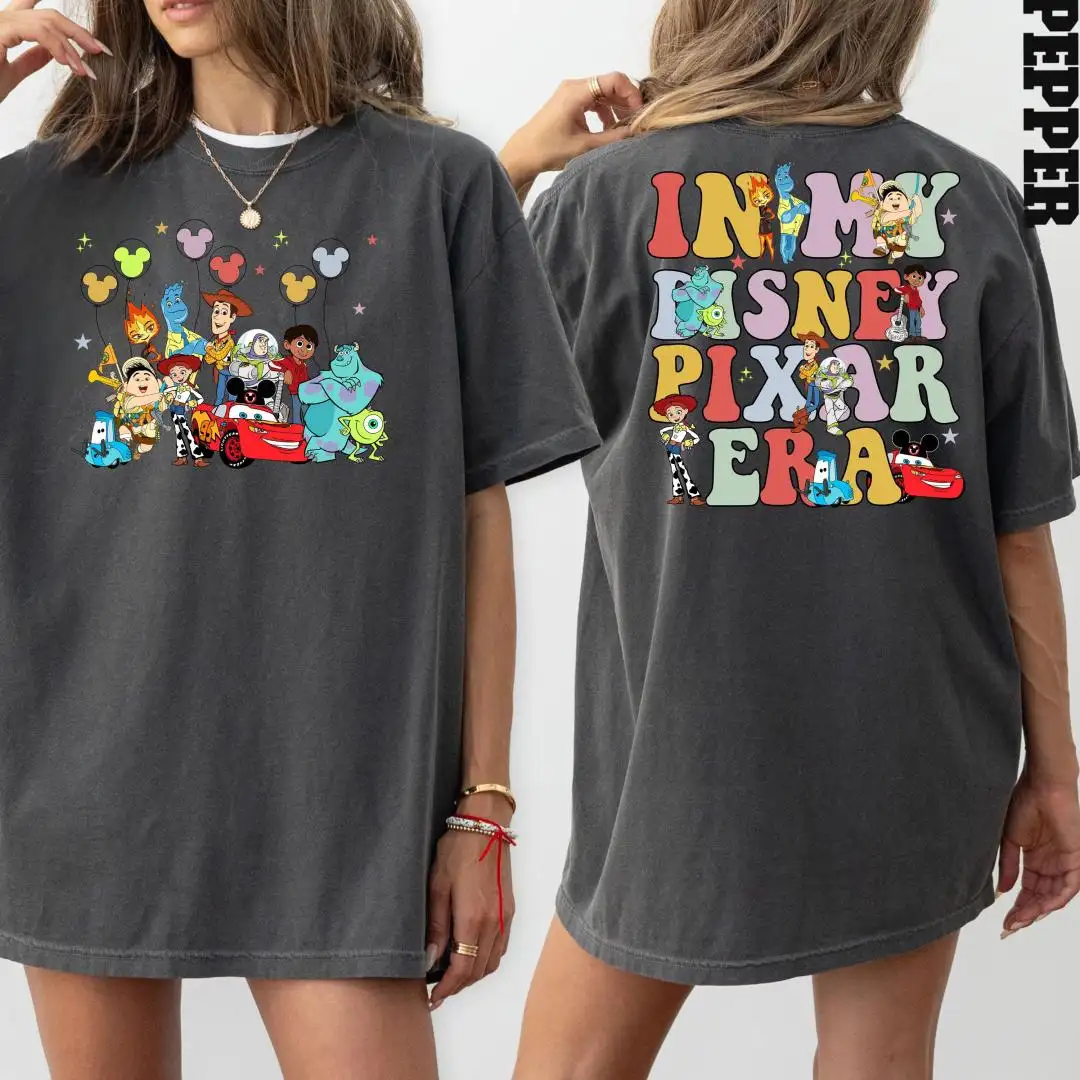 Disney Pixar Era Graphic Shirt for Adults