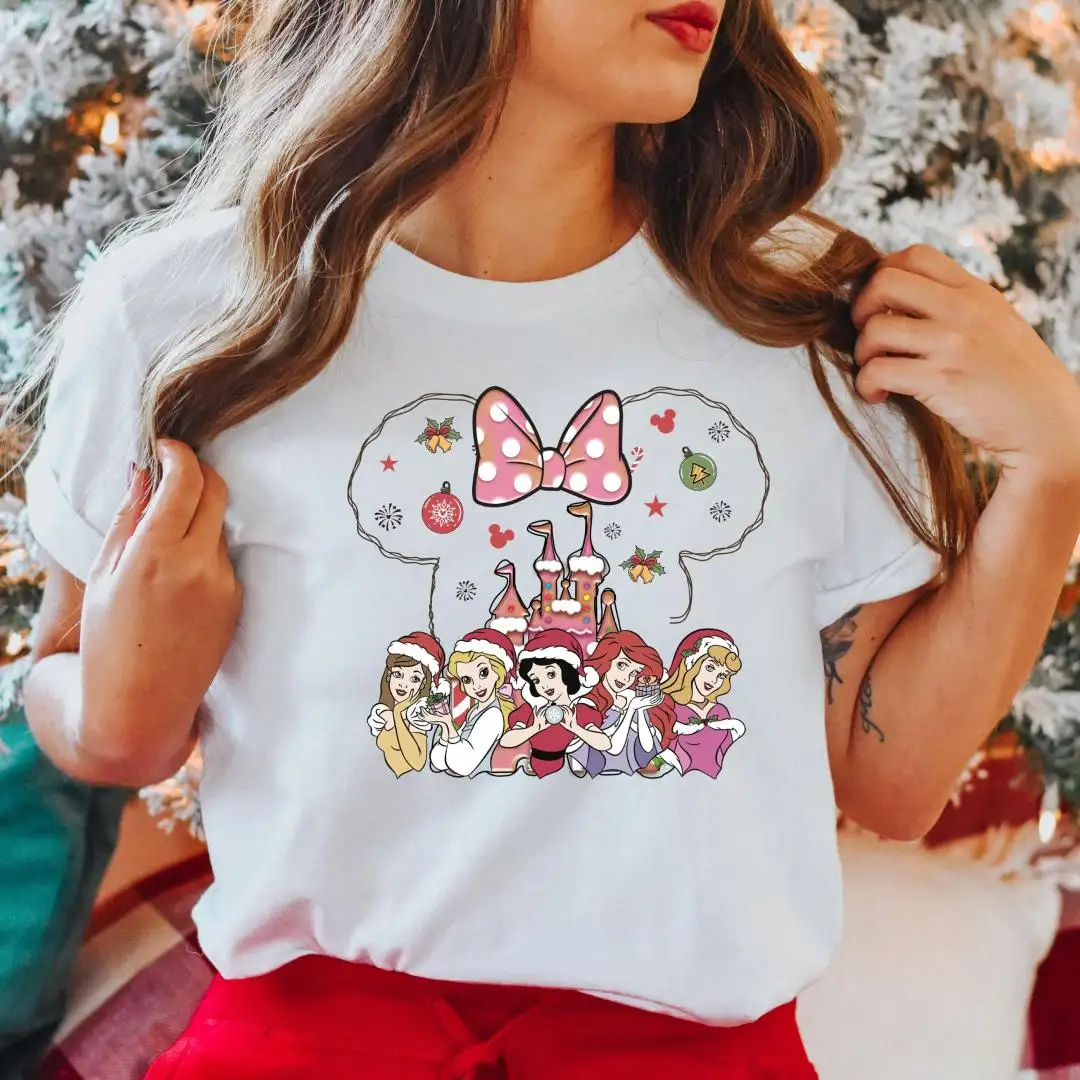Disney Princess Christmas Shirt for Kids