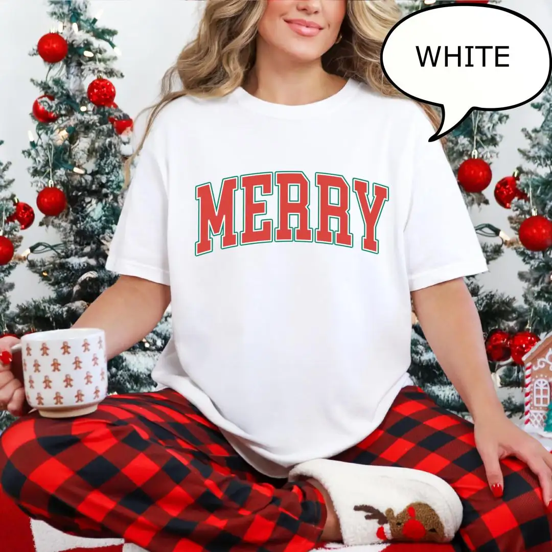 Retro Christmas Shirt for Women | Holiday Gift Shirt