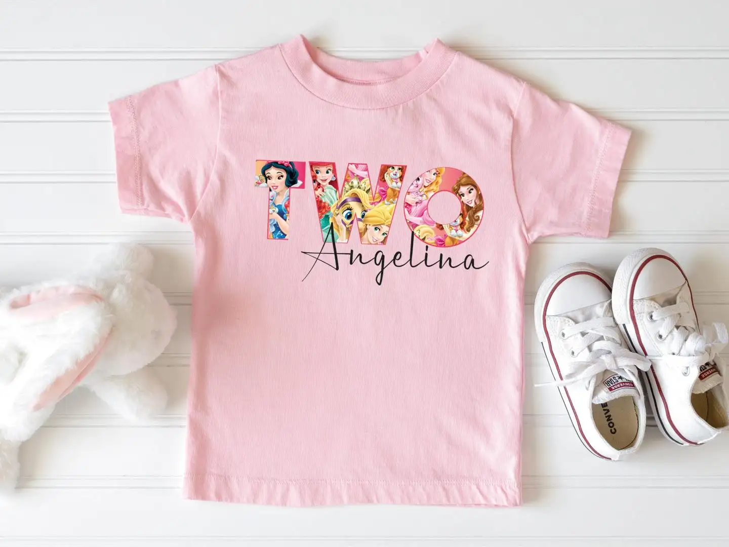 Custom Disneyland Birthday Trip Shirt for Girls