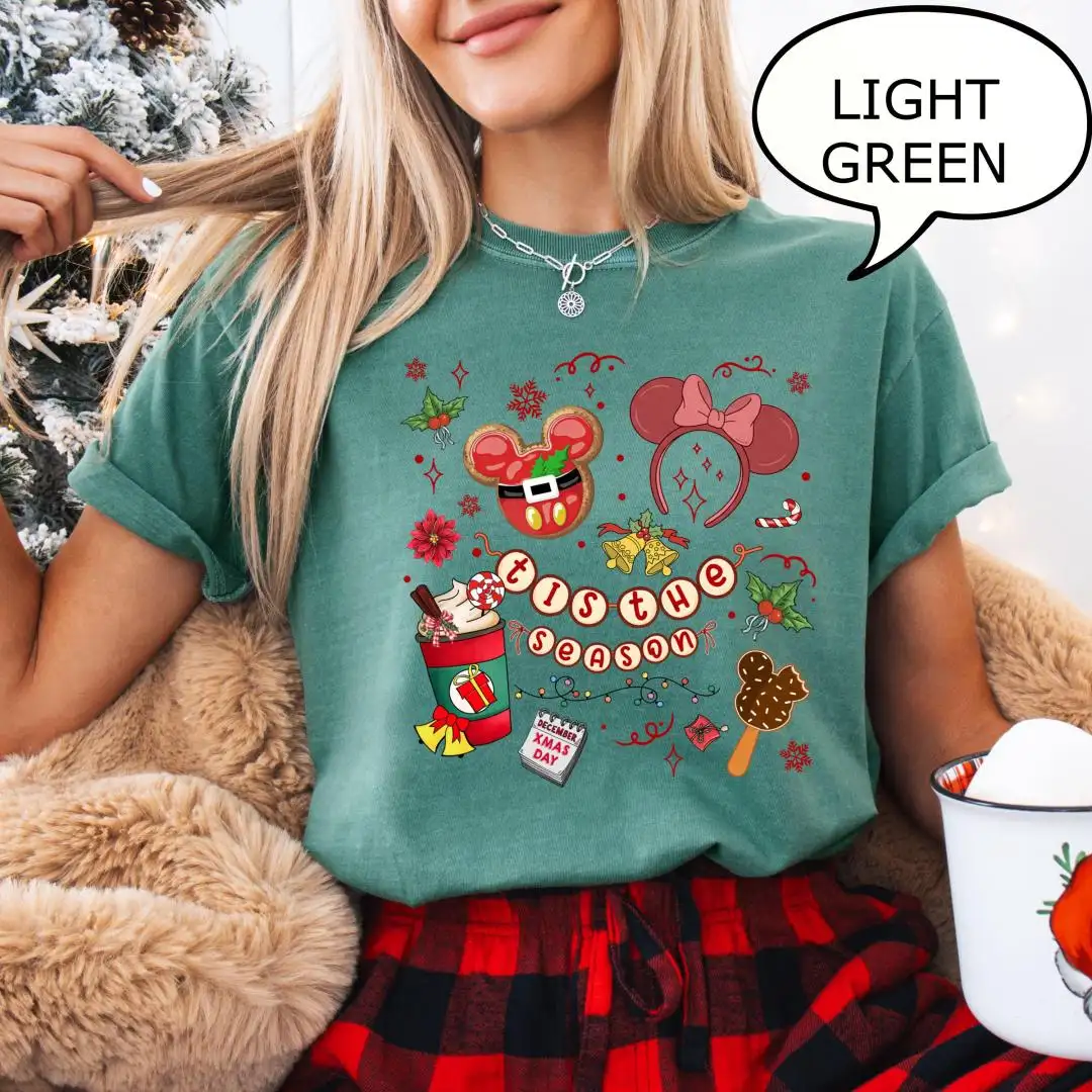 Disney Christmas Snacks Funny Shirt