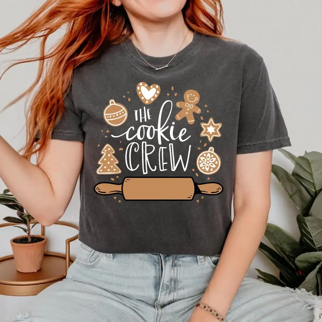 Christmas Cookie Crew Shirt for Holiday Parties