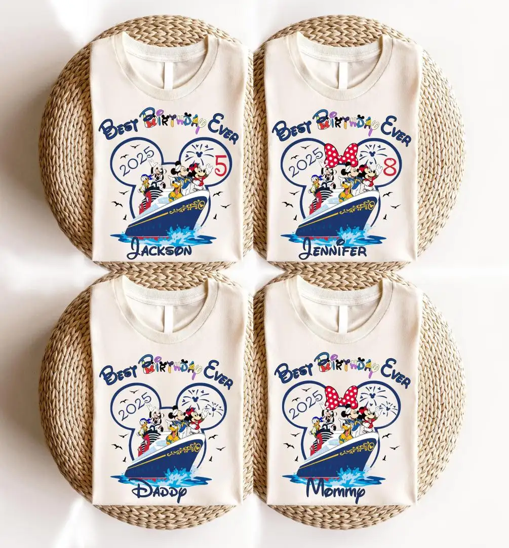 Disney Cruise Birthday Shirt for Family