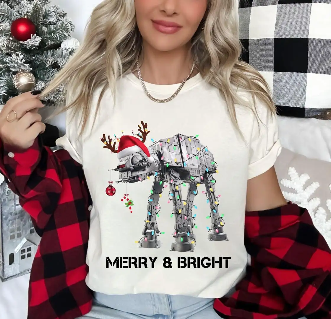 Star Wars Christmas Shirt | Disney Holiday AT-AT Walker Gift