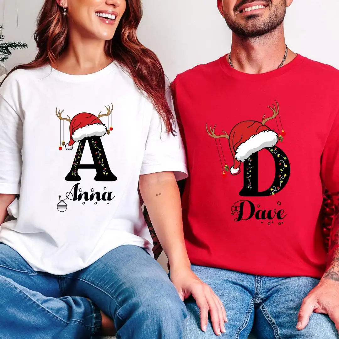 Personalized Christmas Family Name Shirt