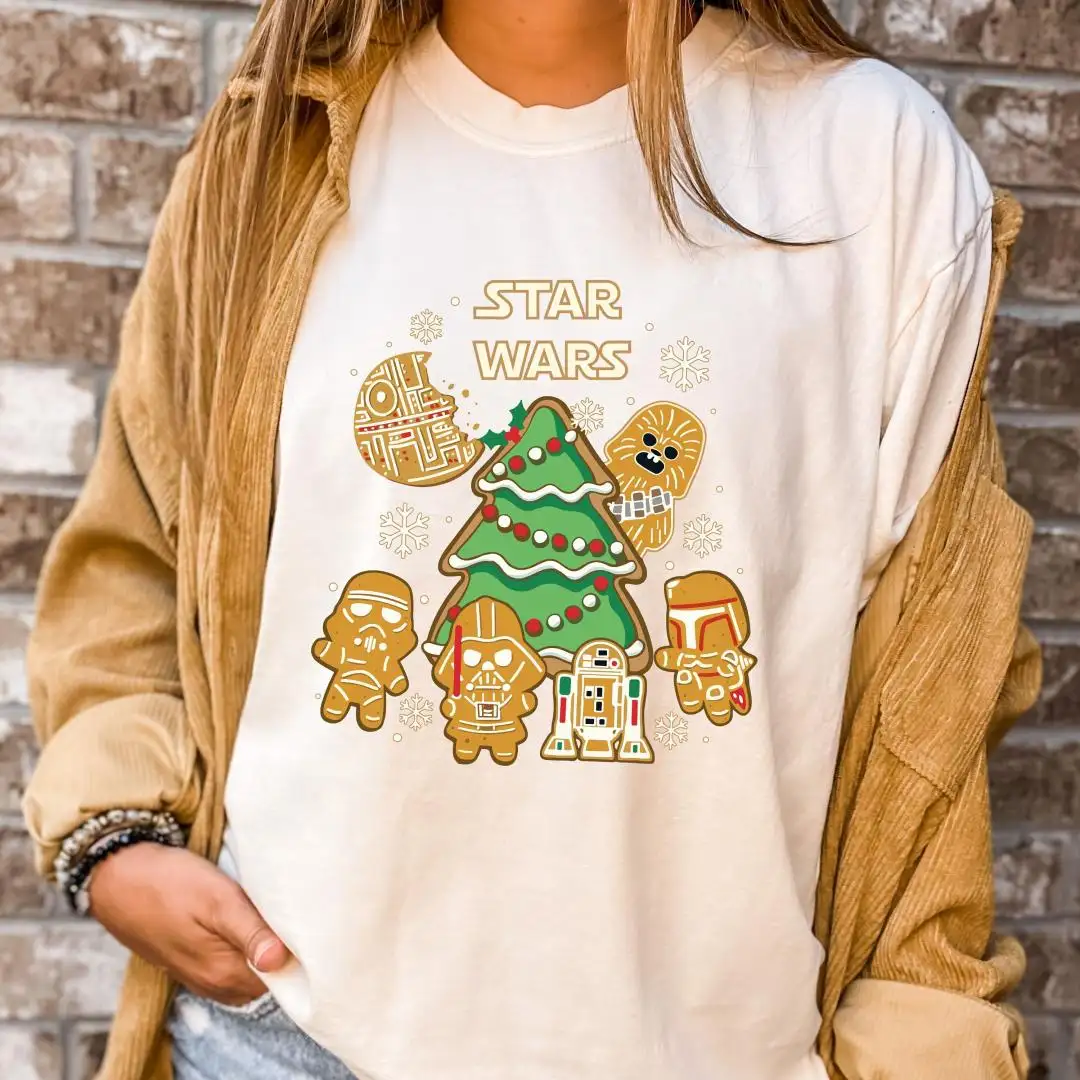 Star Wars Gingerbread Christmas Shirt Gift