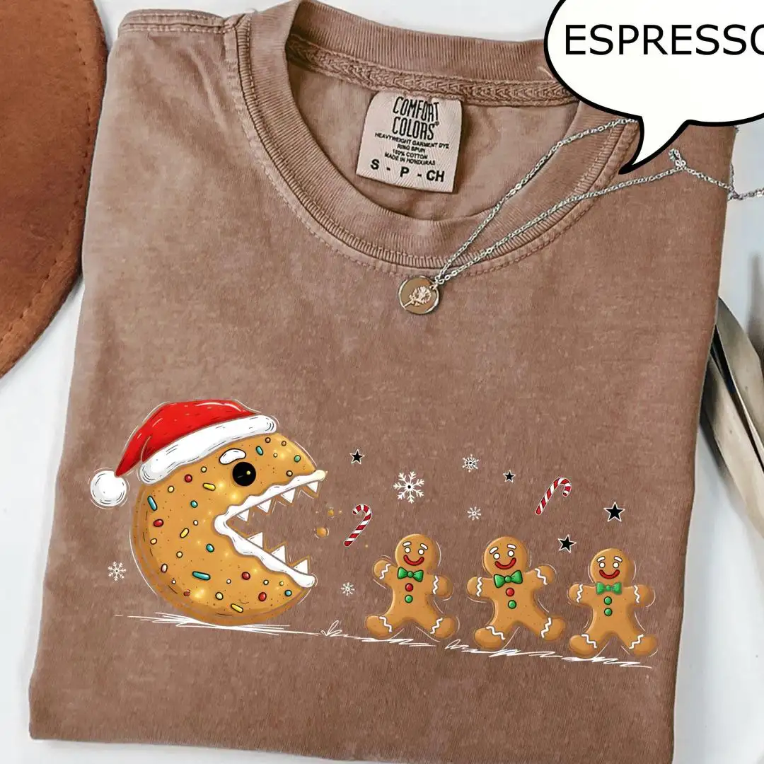 Comfort Colors Christmas Cookie Shirt for Women