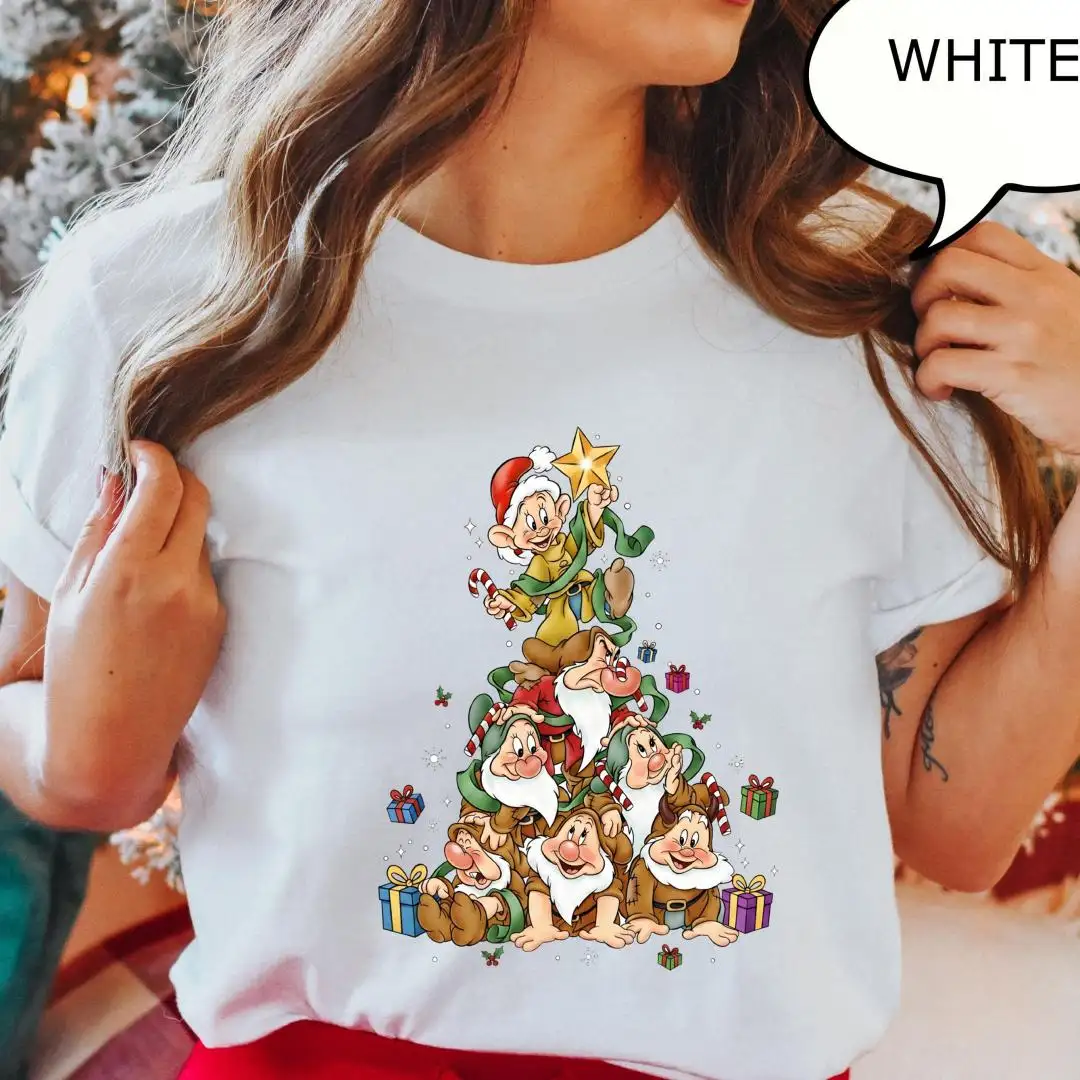 Comfort Colors Seven Dwarfs Christmas Shirt for Adults