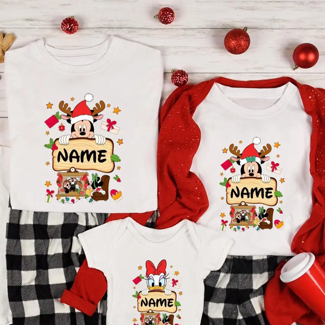 Disney Family Christmas Shirt | Mickey And Friends Holiday