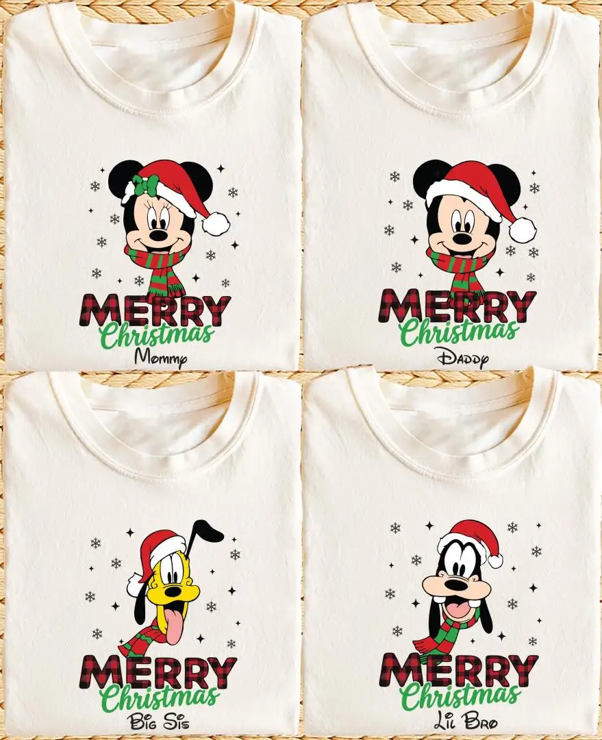 Disney Christmas Family Matching Shirt