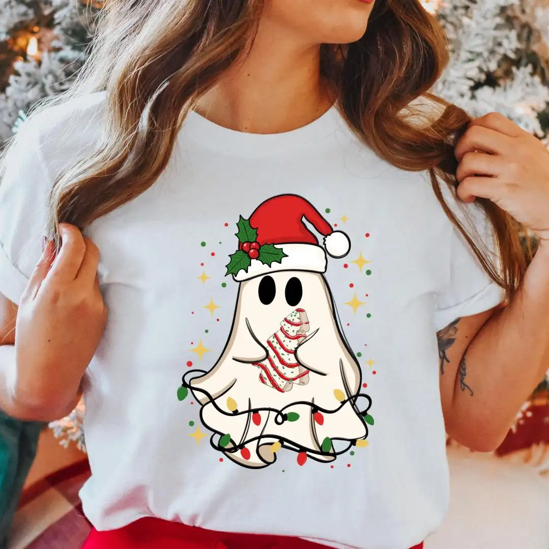 Christmas Ghost Cookie Shirt | Funny Holiday Apparel