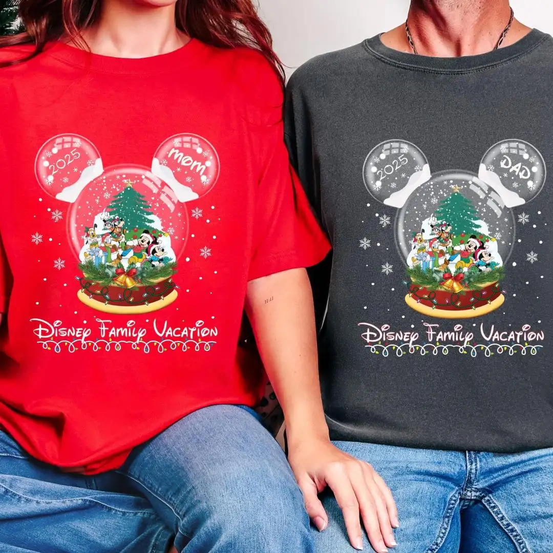 Disney Christmas Family Matching Shirt