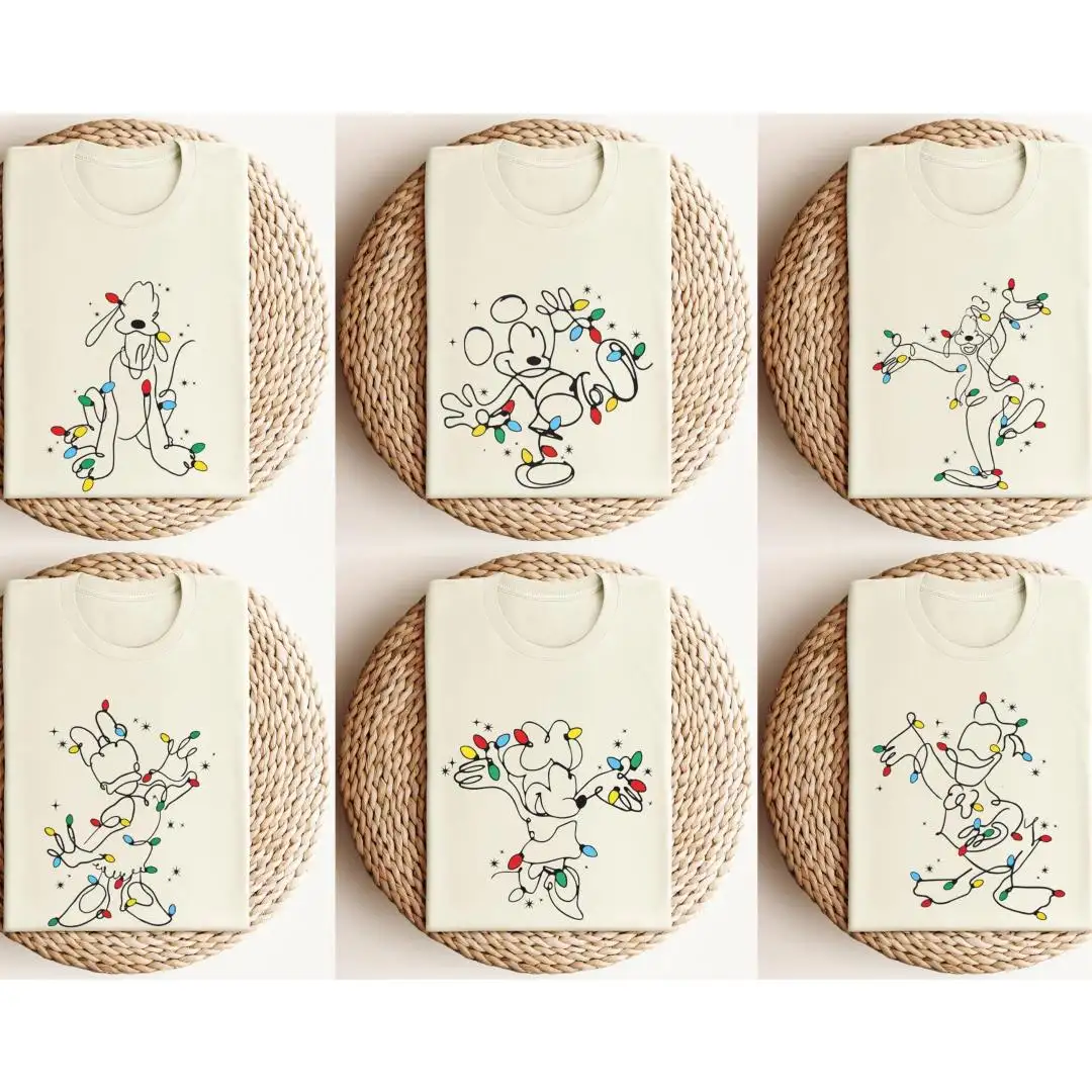 Disney Family Christmas Shirt with Mickey And Friends