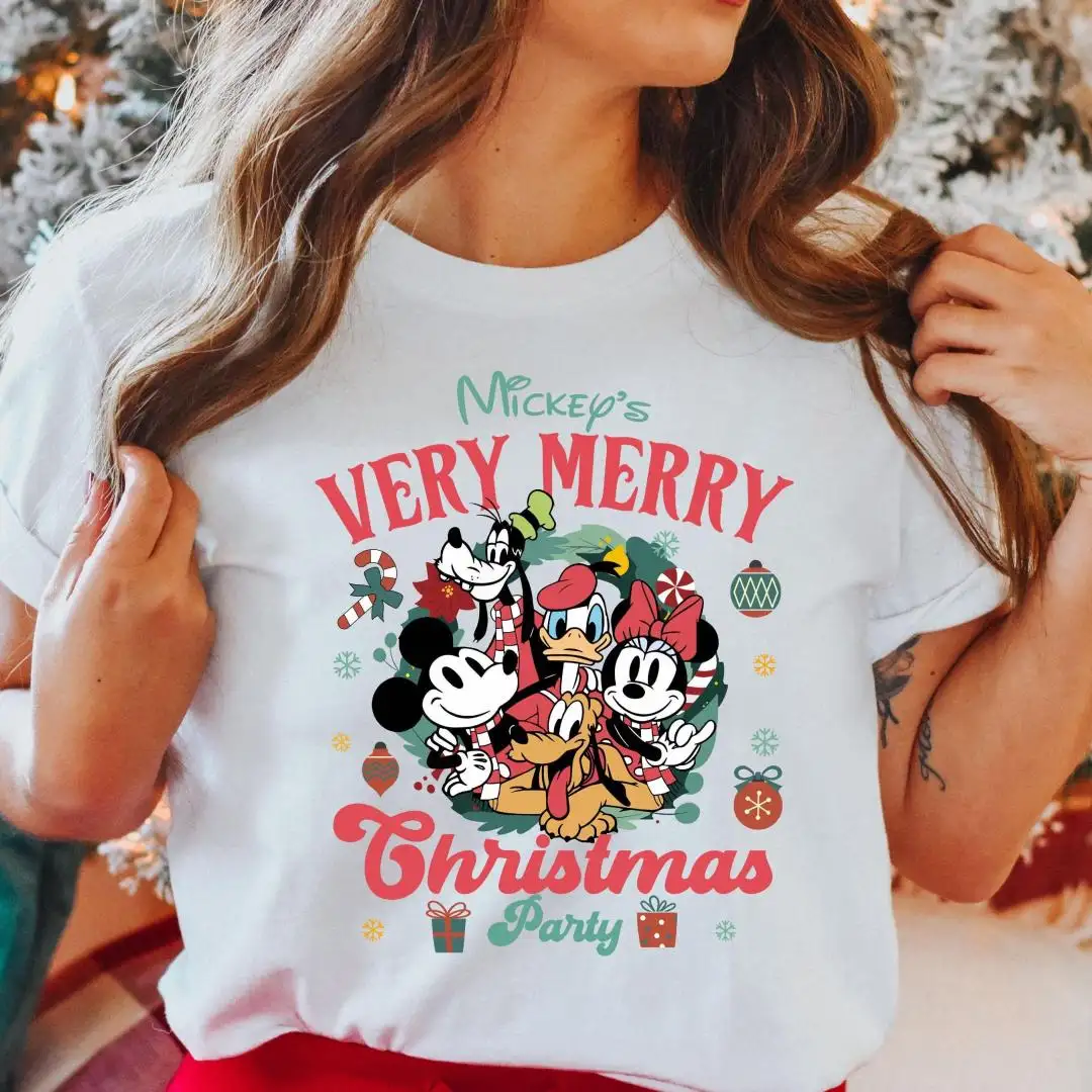 Disney Christmas Party Shirt for Mickey's Very Merry Event