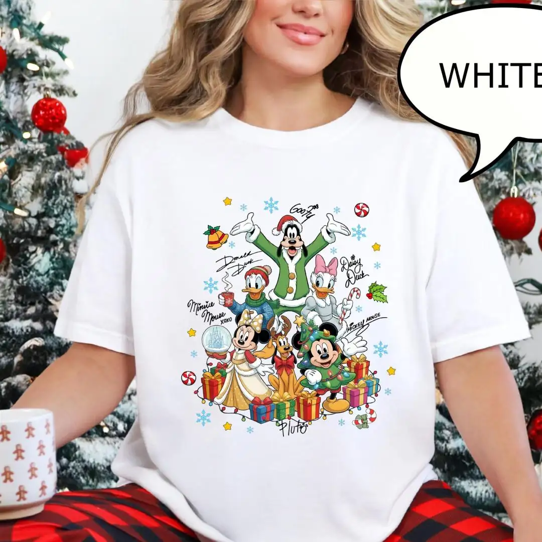 Comfort Colors Disney Christmas Shirt for Mickey Fans