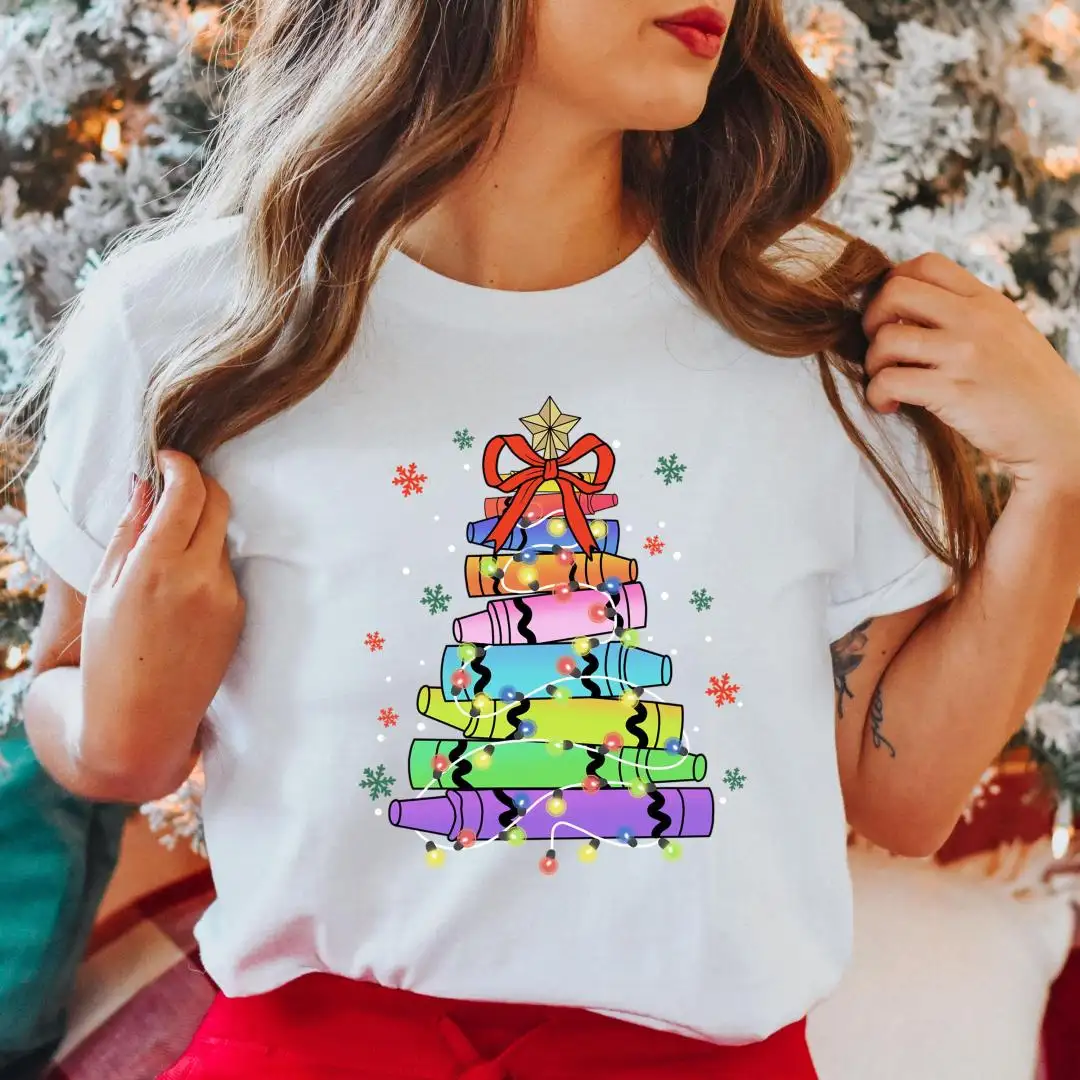 Comfort Colors Christmas Tree Shirt | Teacher Gift