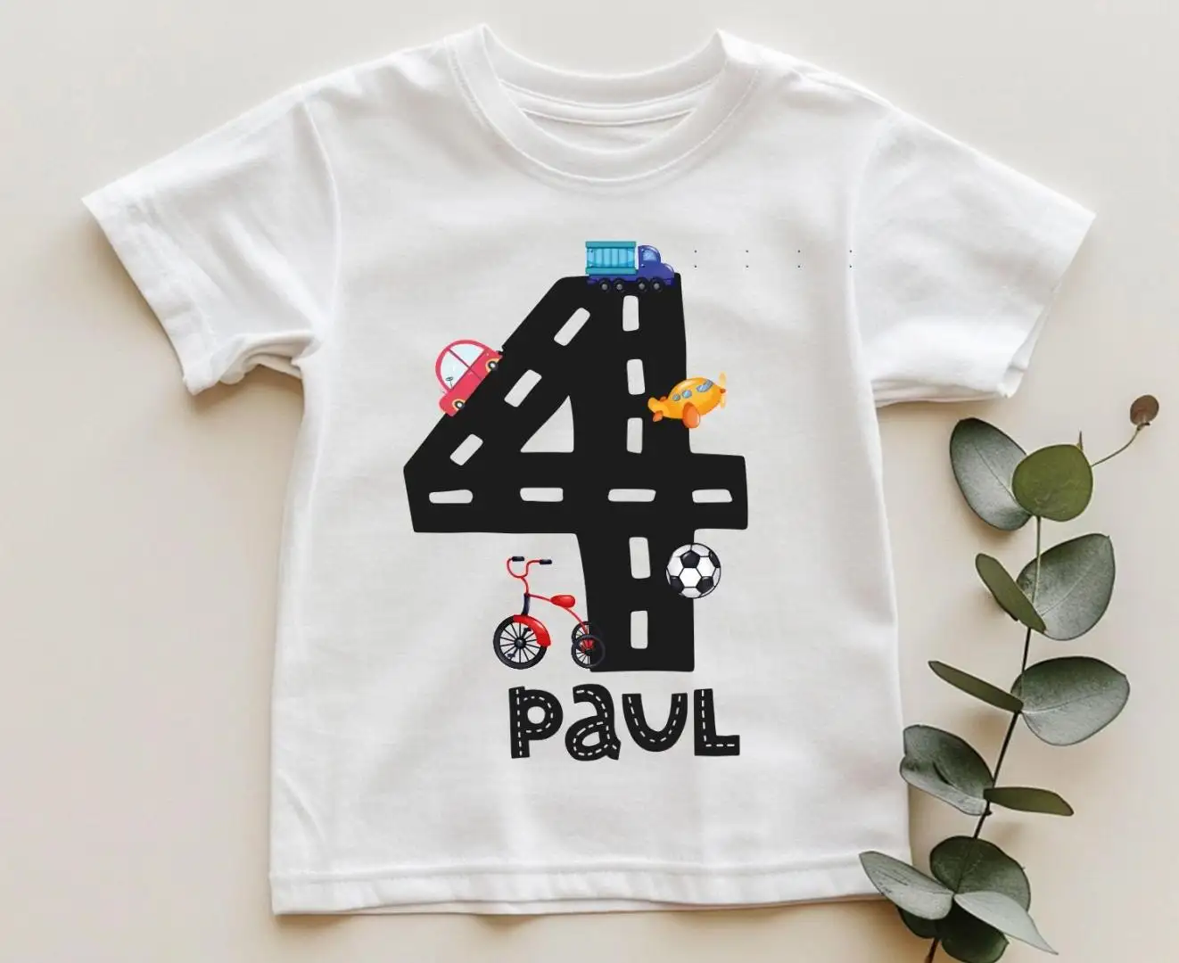 Two Fast 2nd Birthday Race Car Shirt for Boys