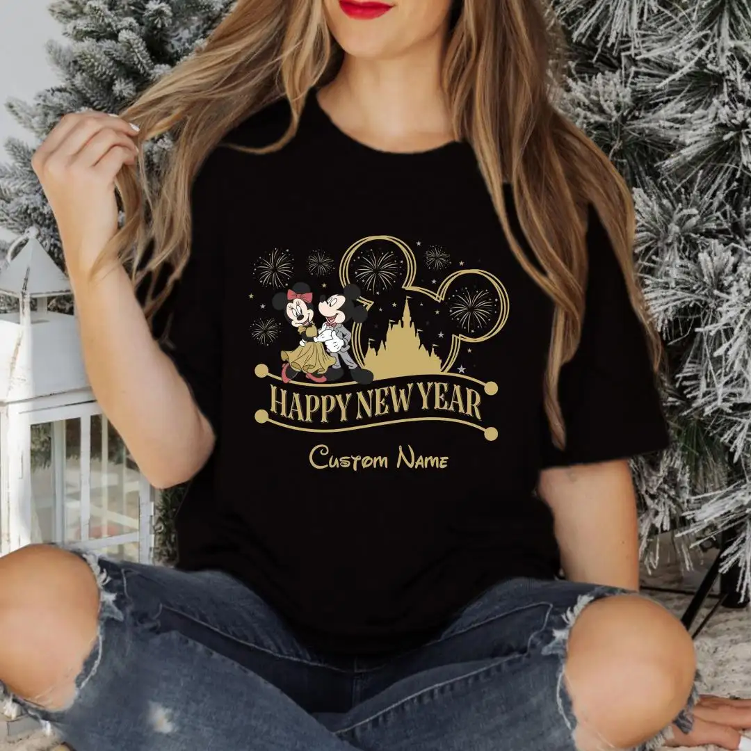 Disney New Year Shirt for Couples & Family Vacation