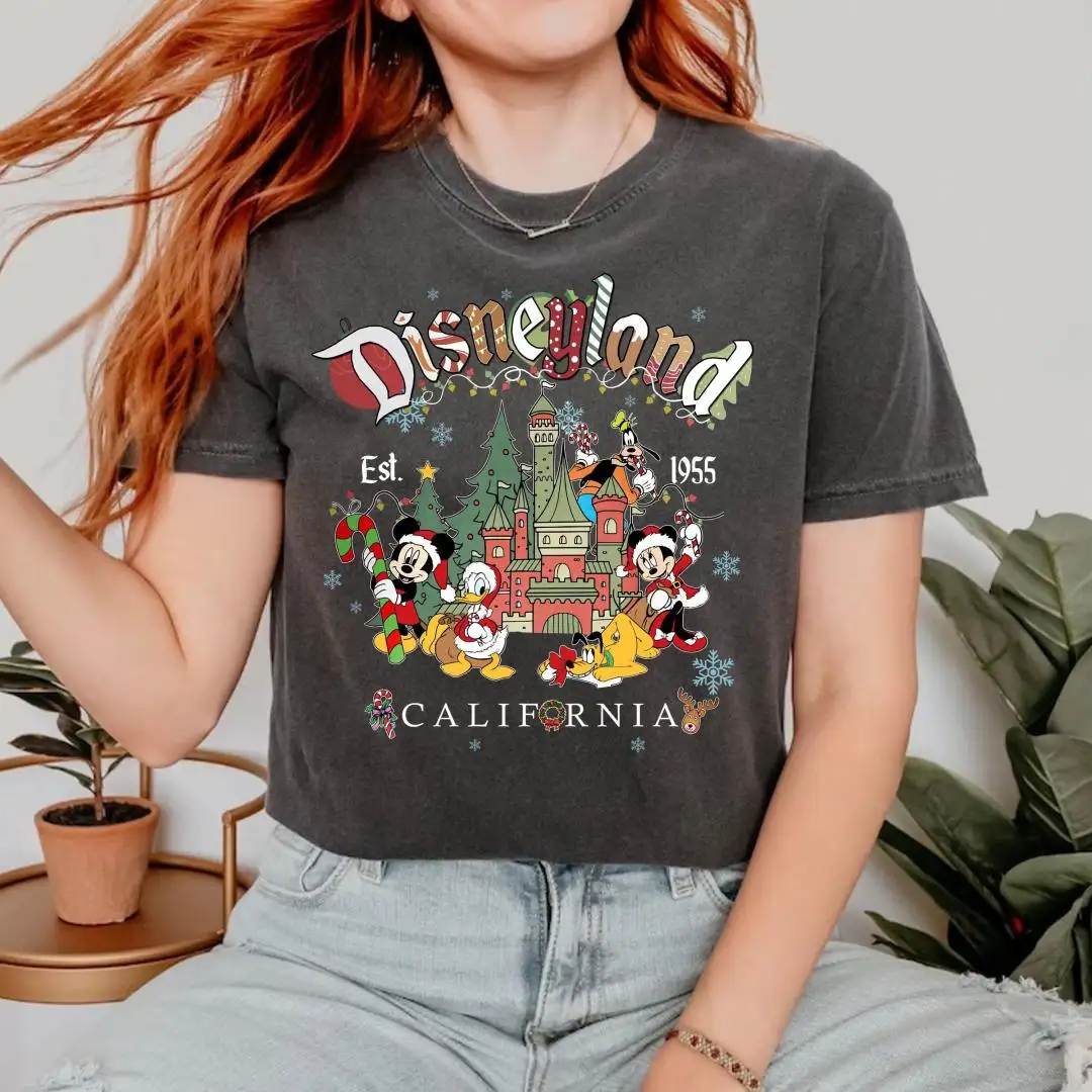 Disney Christmas Shirt for Disneyland Trip