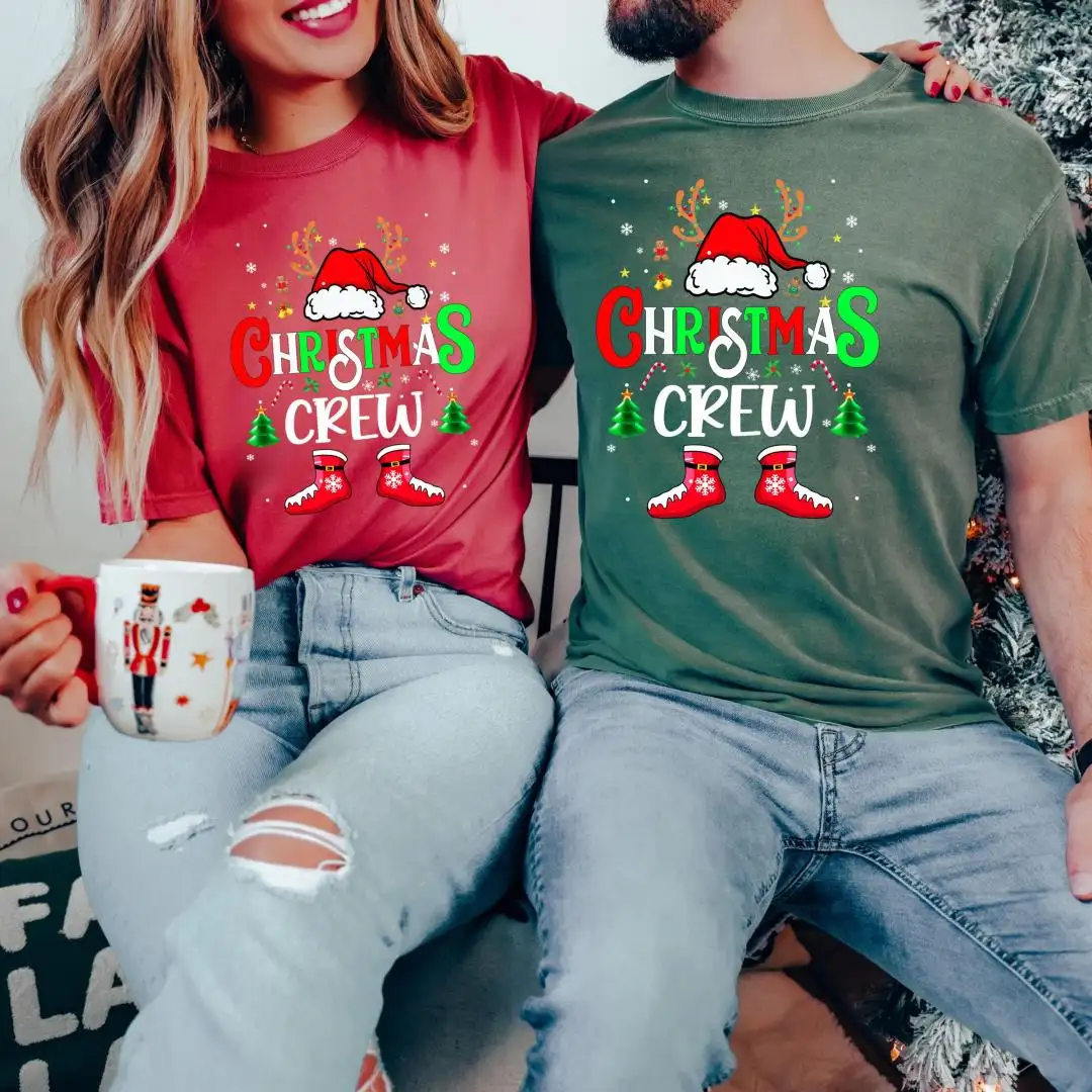Comfort Colors Christmas Family Matching Shirt