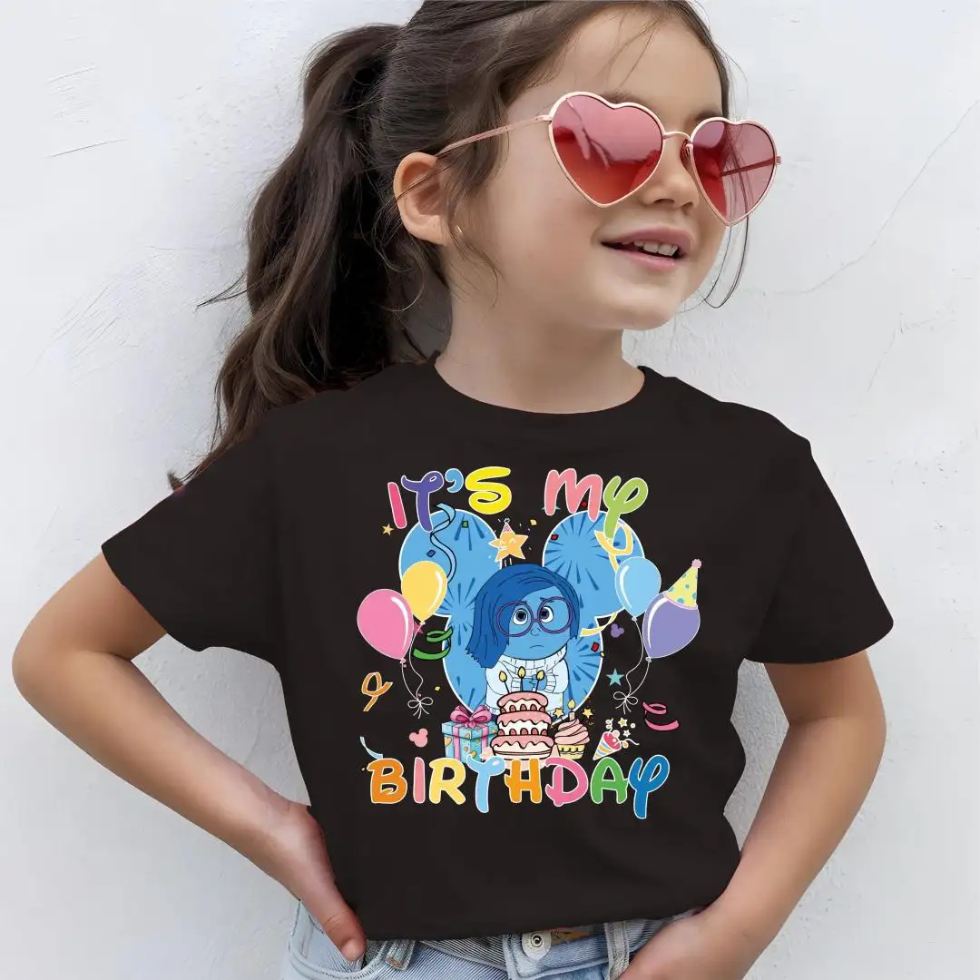 Disney Inside Out Birthday Shirt for Kids