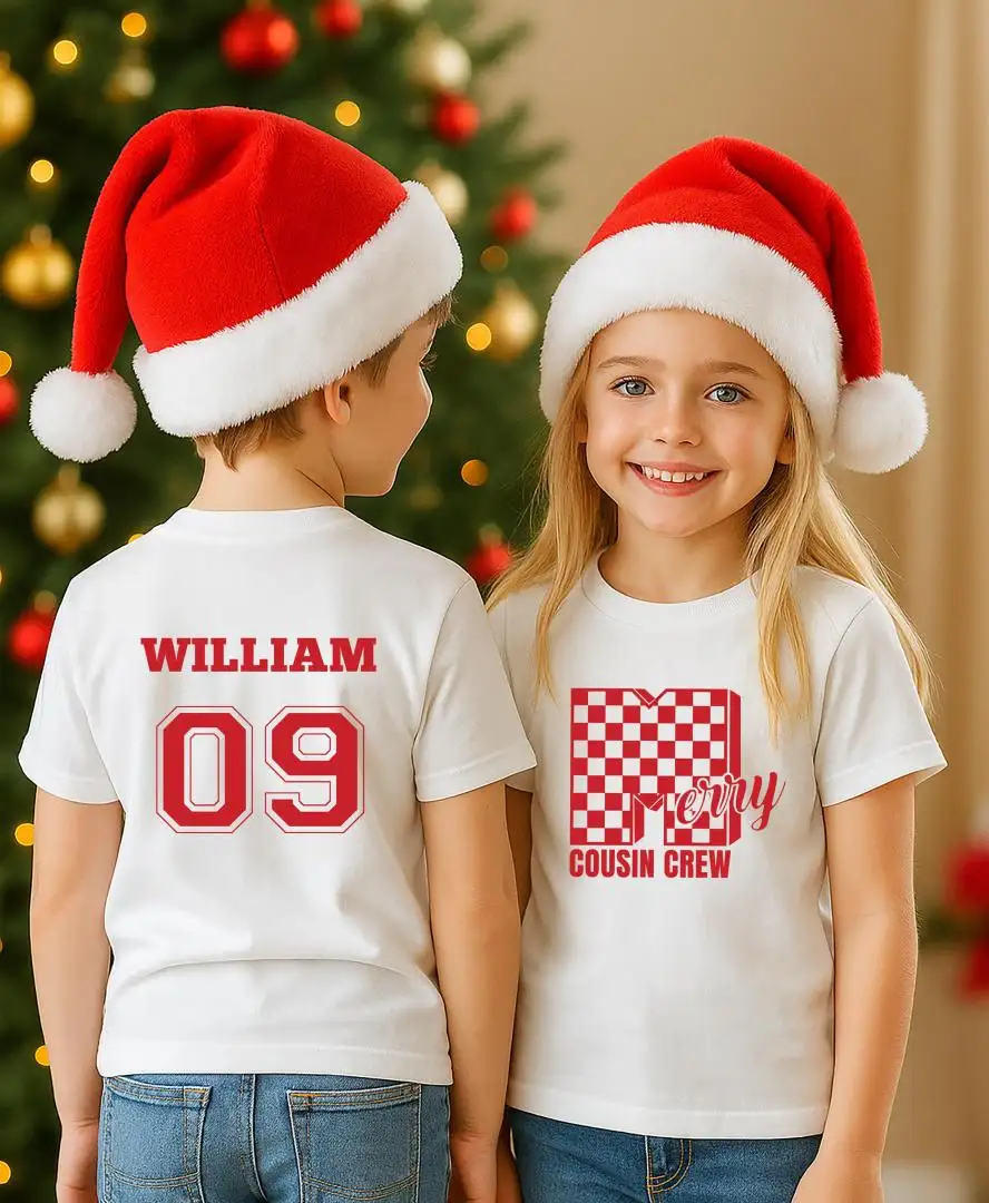 Custom Cousin Christmas Shirt for Family Holiday Trip
