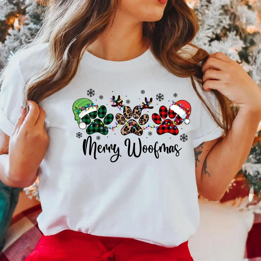 Dog Owner Christmas Shirt | Merry Woofmas Pet Gift