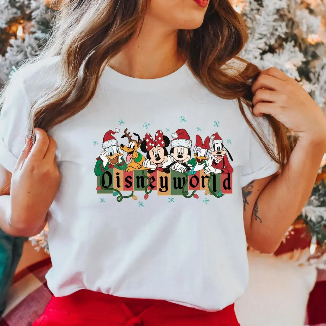 Disney World Christmas Shirt for Mickey And Friends
