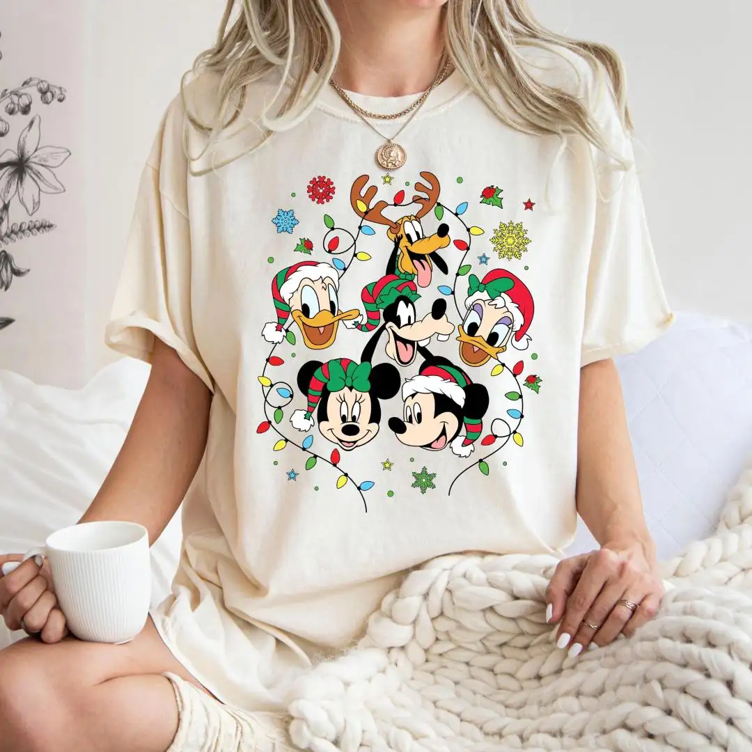 Comfort Colors Disney Christmas Family Shirt