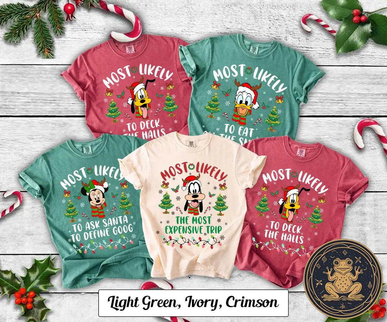 Disney Christmas Family Matching Shirt