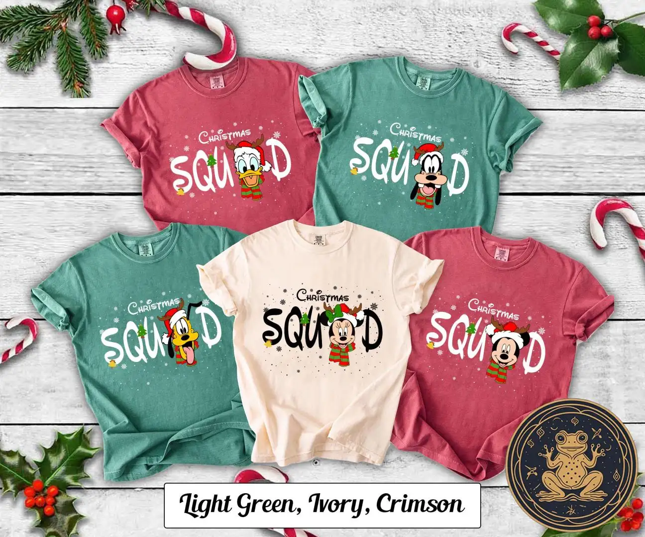 Disney Christmas Squad Retro Mickey Shirt