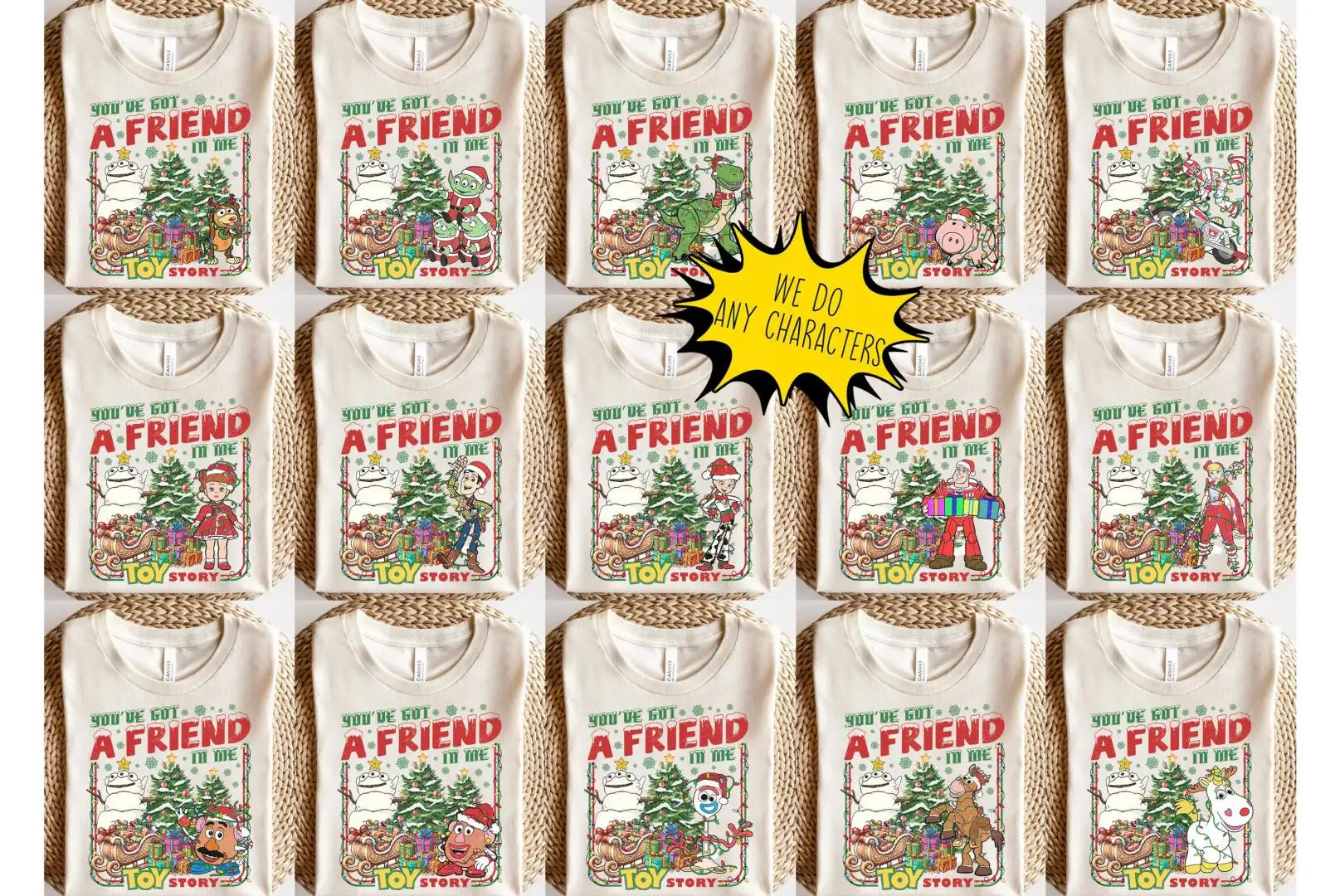 Toy Story Disney Christmas Shirt for Family