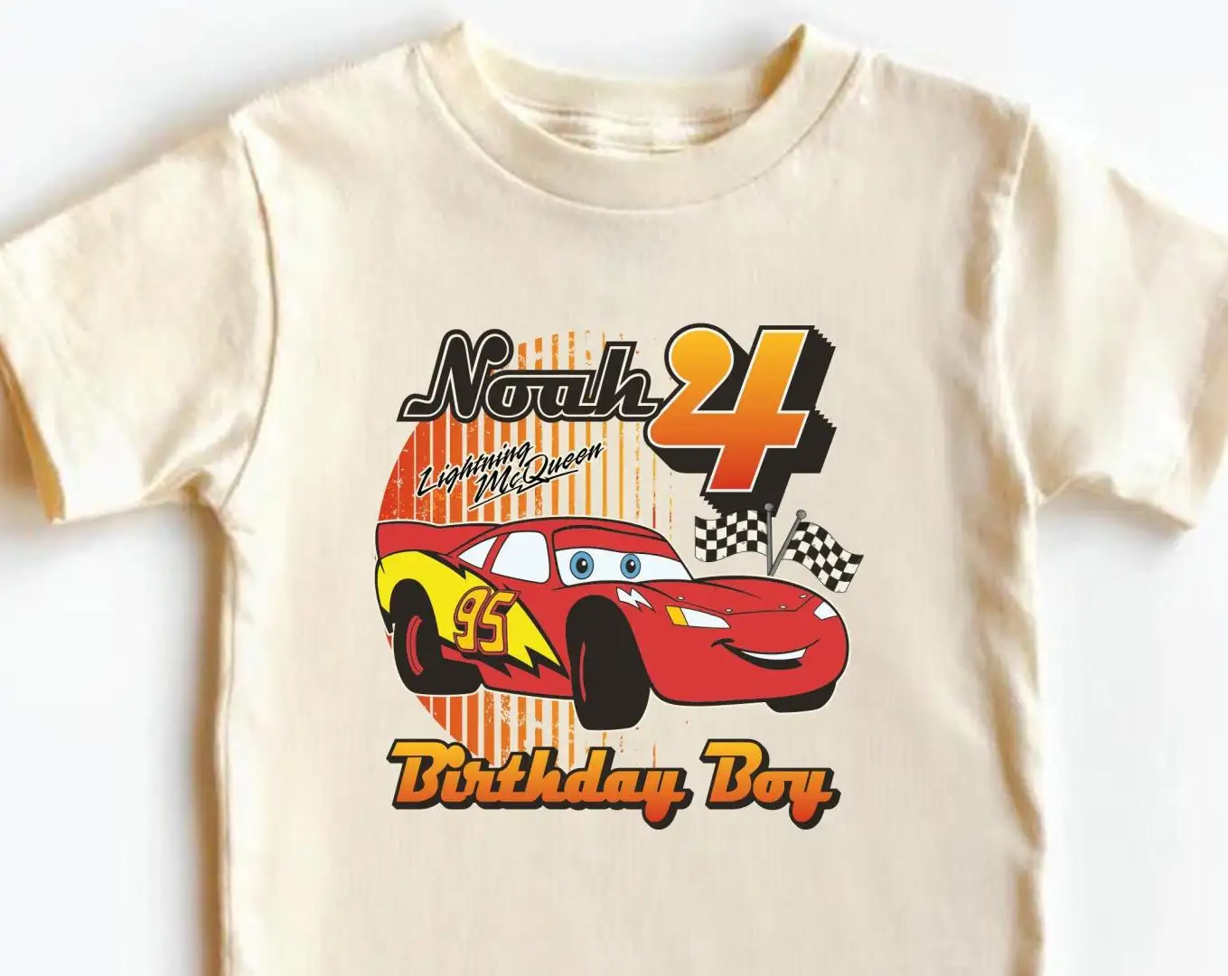 Custom Pixar Cars Birthday Boy Shirt for Disneyland Vacation