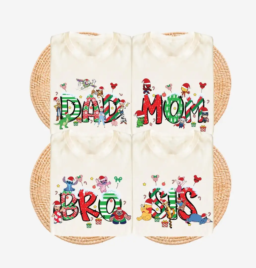 Disney Christmas Shirt for Family and Kids