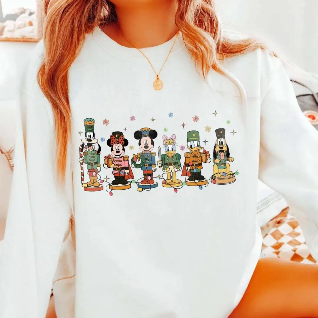 Disney Mickey Nutcracker Christmas Shirt for Family