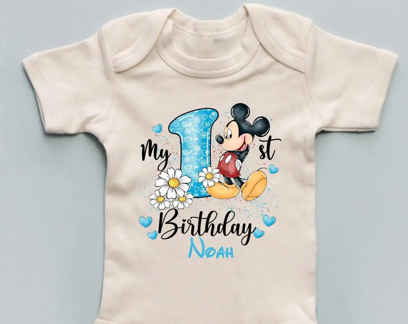 Mickey Birthday Boy Shirt for Disneyland Trip