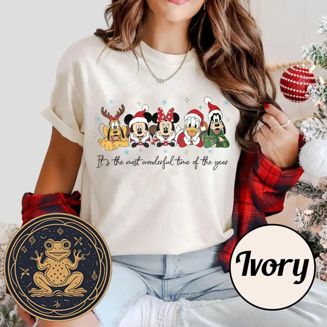 Disney Mickey Christmas Shirt for Family Holiday Parties