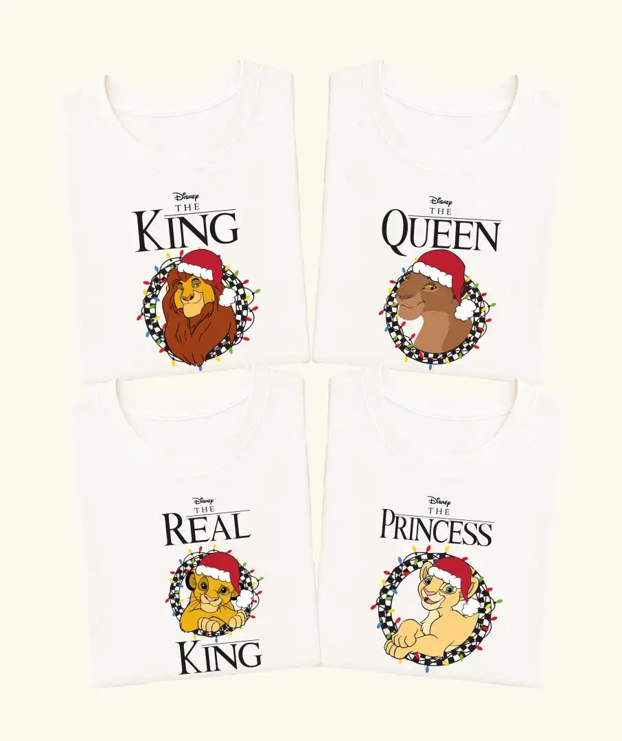 Disney Lion King Christmas Family Shirt Holiday Gift