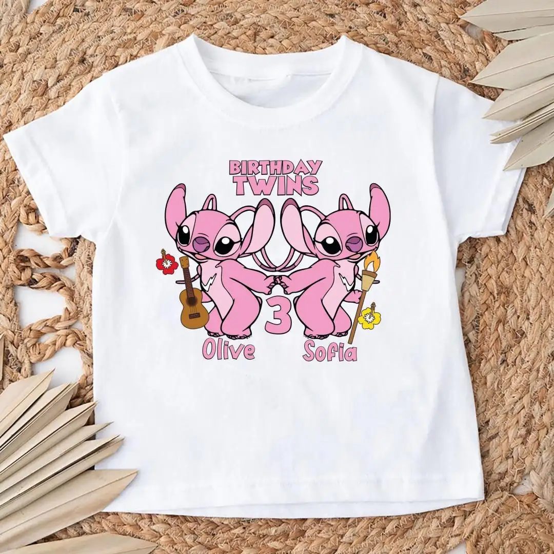 Matching Birthday Twins Shirt For Family Disney Trip