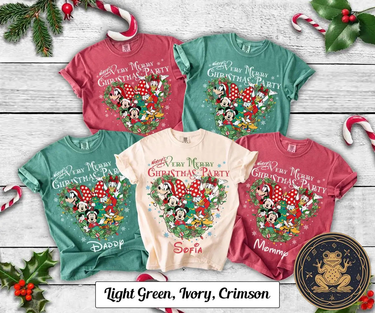 Disney Christmas Party Shirt for Mickey's Very Merry Event