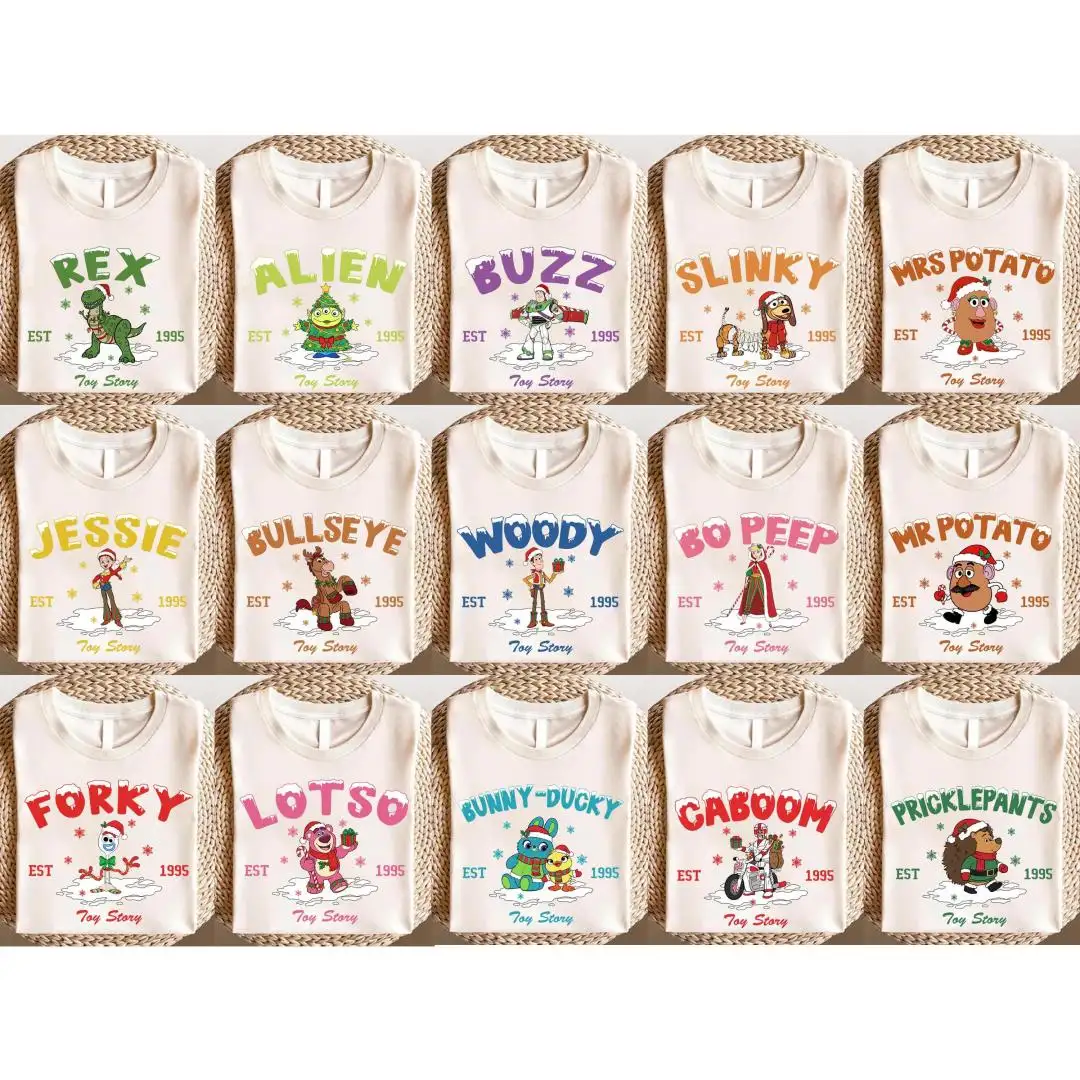 Toy Story Christmas Shirt for Family Vacation Matching