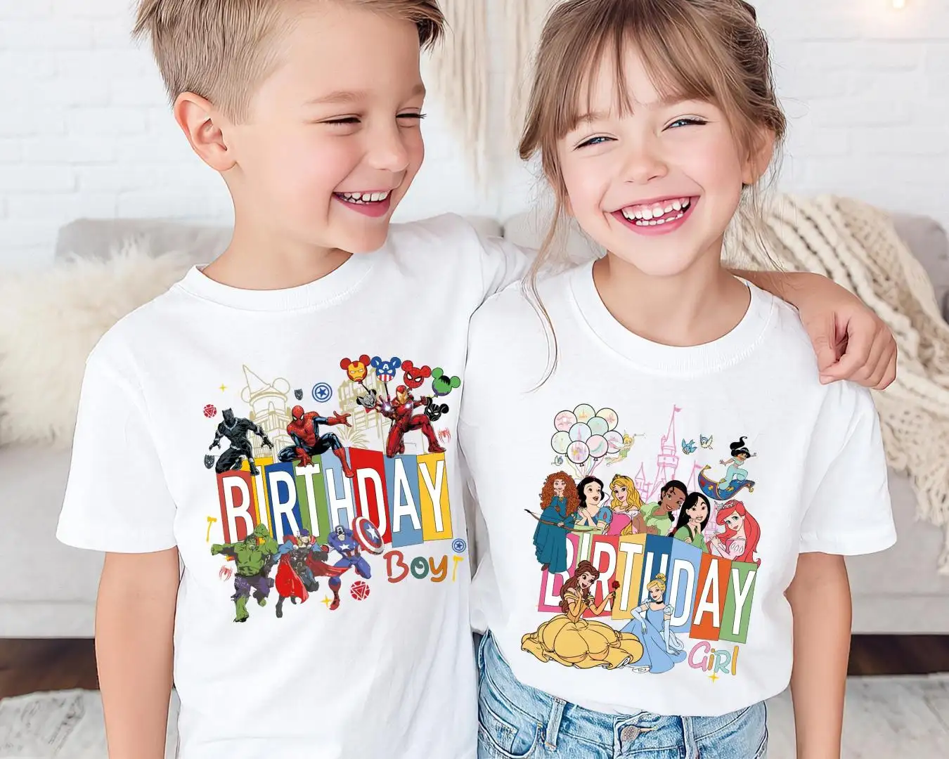 Disneyland Birthday Shirt for Family Squad