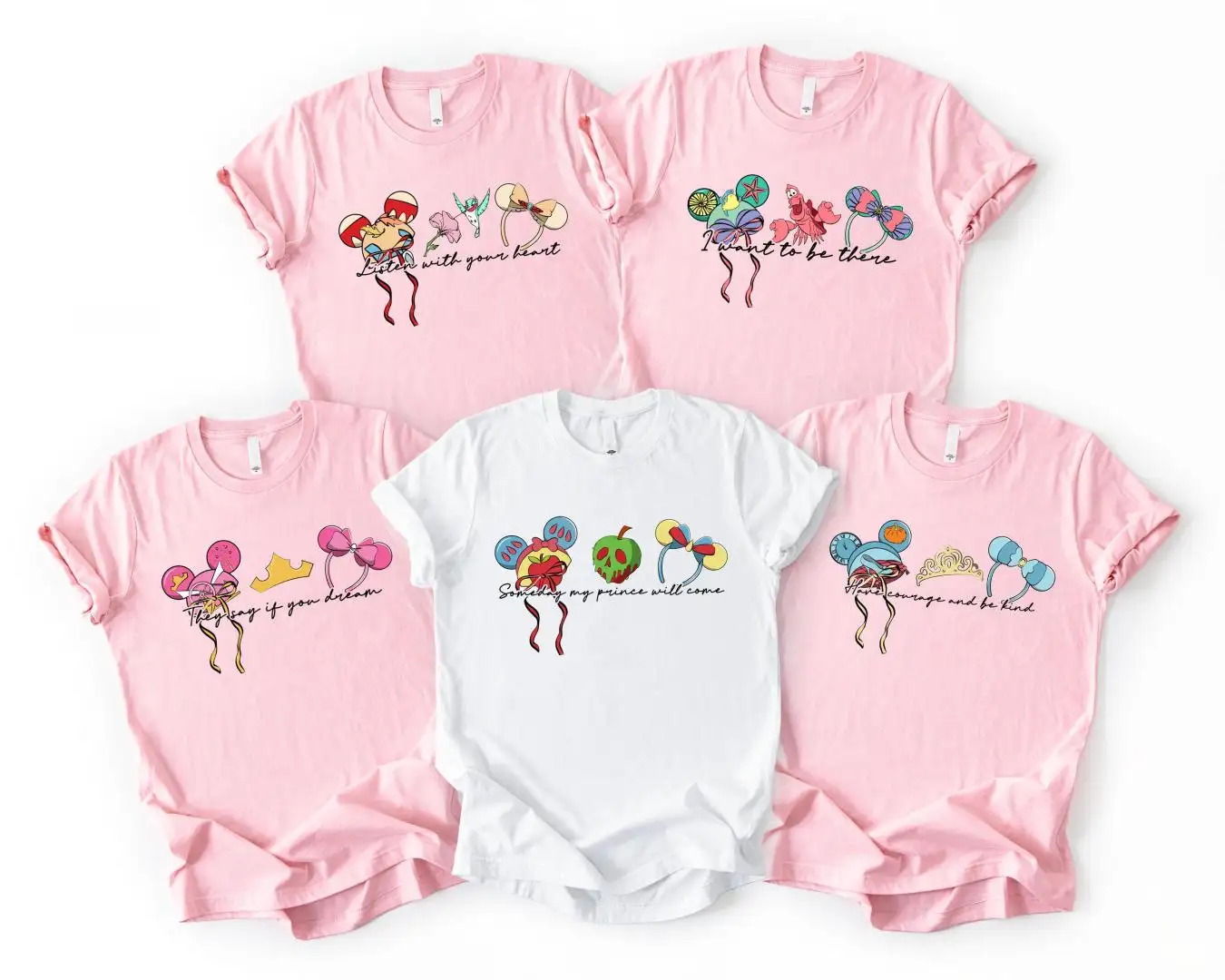 Disney Princess Shirt for Girls Toddler Birthday Trip