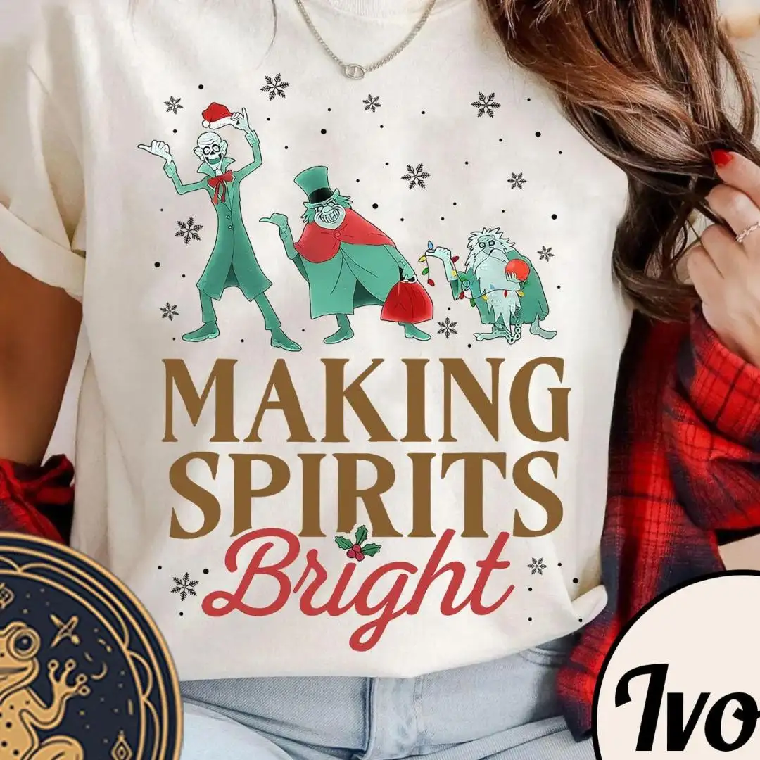 Haunted Mansion Christmas Shirt for Family Matching